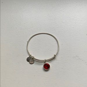 Alex and Ani Silver Birthstone Bracelet